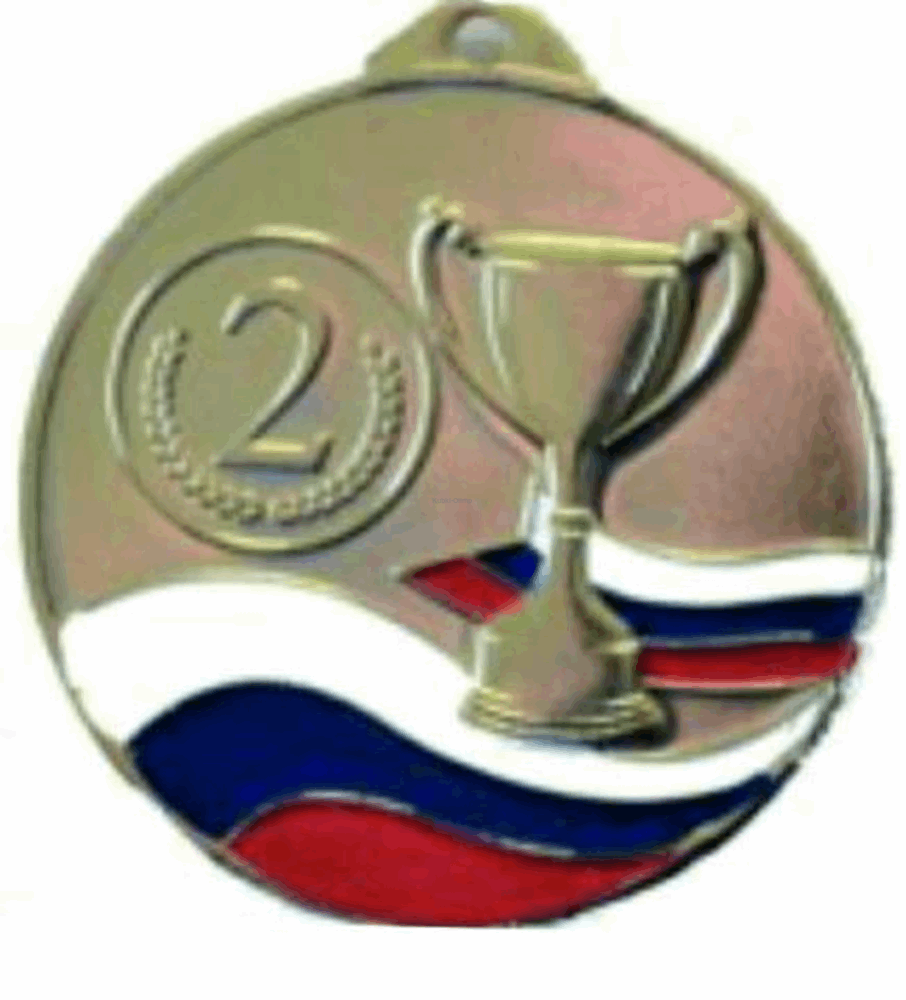 Medal rus. Медаль rus3. Медаль металлическая с триколором. Спортивная медаль эмали. Медаль 2 место с триколором.