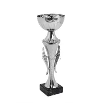 Серебряный кубок K474B, Цвет: серебро, Высота кубка, см.: 28, Диаметр чаши, мм.: 100, фото 