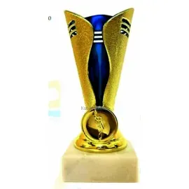 Купить золотистый кубок наградной P21C в интернет-магазине kubki-olimp.ru и cup-olimp.ru Фото 0