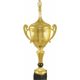 Кубок наградной  РУС1102 A (1) с крышкой в интернет-магазине kubki-olimp.ru и cup-olimp.ru Фото 0