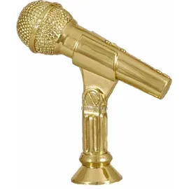 Статуэтка призовая микрофон F174 в интернет-магазине kubki-olimp.ru и cup-olimp.ru Фото 0