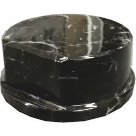 Постамент для статуэтки постамент мрамор 8*4/blk (шайба с краем) в интернет-магазине kubki-olimp.ru и cup-olimp.ru Фото 0