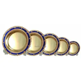 Сувенирные тарелки T5 G/BL в интернет-магазине kubki-olimp.ru и cup-olimp.ru Фото 0