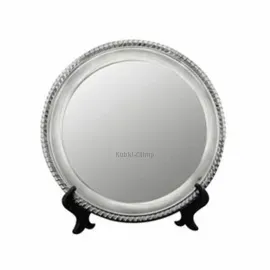 Сувенирная тарелка оптом круглая метал, тарелка 10" в интернет-магазине kubki-olimp.ru и cup-olimp.ru Фото 0