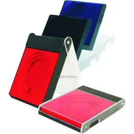 Футляр для медалей RP 8114 (черный,синий, красный), Размер коробки для медалей: 70/70, Цвет коробки для медалей: красная, фото 