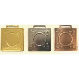 Медаль MK 515 G (50 мм), Цвет медали: золото, Диаметр вкладыша, мм.: 25, Диаметр медали, мм.: 50, фото 