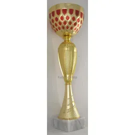 Кубок K800 D (4), Цвет: золото/красный, Высота кубка, см.: 28, Диаметр чаши, мм.: 80, фото 