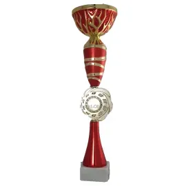 Кубок L 3184 C (30,80мм), Цвет: красный, Высота кубка, см.: 42, Диаметр чаши, мм.: 120, фото 
