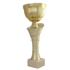 Кубок K593C (3), Цвет: золото, Высота кубка, см.: 31, Диаметр чаши, мм.: 120, фото 