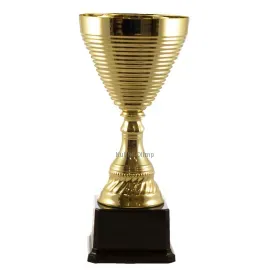 кубок наградной K827, Цвет: золото, Высота кубка, см.: 29.5, Диаметр чаши, мм.: 140, фото 