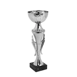 Кубок K474C (3), Цвет: серебро, Высота кубка, см.: 28, Диаметр чаши, мм.: 100, фото 