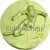 Вкладыш лыжи D10 B18  в медали за места в интернет-магазине kubki-olimp.ru и cup-olimp.ru Фото 0