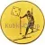 Сделать спортивную вкладыш лыжи am2-94-g в медаль в интернет-магазине kubki-olimp.ru и cup-olimp.ru Фото 0