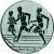 Спортивные вкладыш бег D2S a32 в медали на лентах в интернет-магазине kubki-olimp.ru и cup-olimp.ru Фото 0