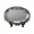 Тарелка с гравировкой на заказ овальная метал, тарелка 6" в интернет-магазине kubki-olimp.ru и cup-olimp.ru Фото 0