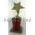 Литая фигурка звезда 9338, Высота литой статуэтки: 20, Материал: метал, фото 