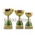 Кубок K544C (3), Цвет: золото/зеленый, Высота кубка, см.: 15.5, Диаметр чаши, мм.: 80, фото 