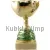 Кубок K544C (3), Цвет: золото/зеленый, Высота кубка, см.: 15.5, Диаметр чаши, мм.: 80, фото , изображение 2