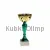 Кубок K319C (3), Цвет: золото/зеленый, Высота кубка, см.: 19, Диаметр чаши, мм.: 80, фото 