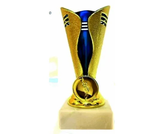 Купить золотистый кубок наградной P21B в интернет-магазине kubki-olimp.ru и cup-olimp.ru Фото 0