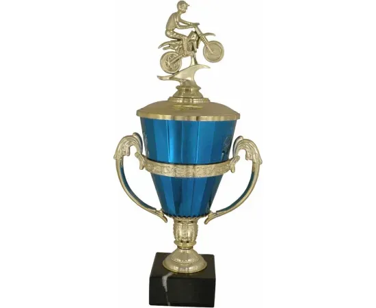 кубок наградной  P002A-BL (1) в интернет-магазине kubki-olimp.ru и cup-olimp.ru Фото 0