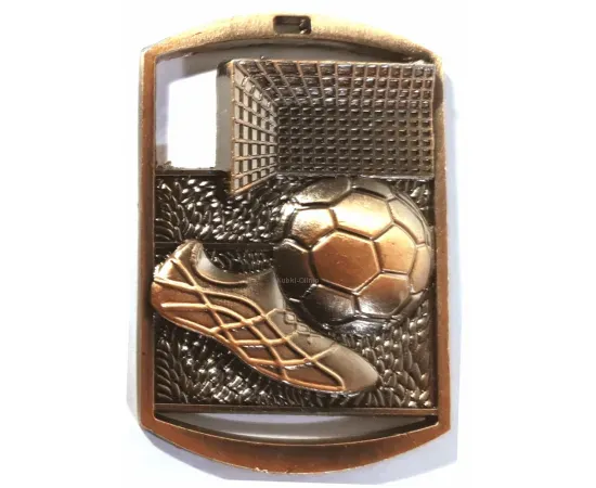медаль наградная спортивная футбол 18-183B в интернет-магазине kubki-olimp.ru и cup-olimp.ru Фото 0
