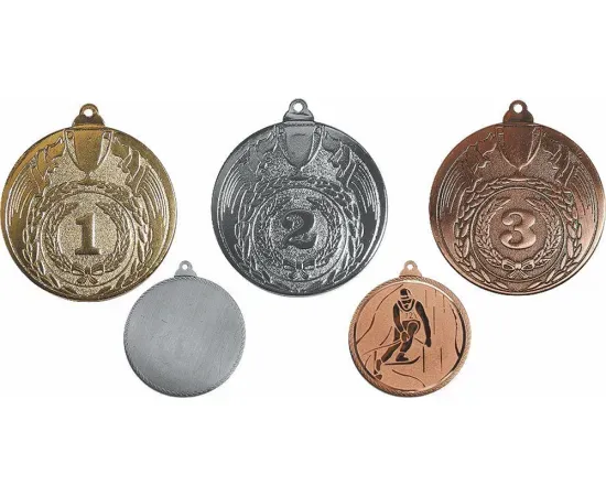 спортивные медали на лентах MD Rus.525G в интернет-магазине kubki-olimp.ru и cup-olimp.ru Фото 1
