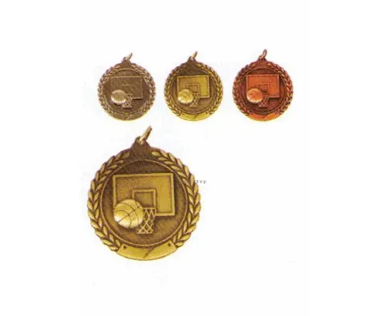 купить медали спортивные для награждения дешево баскетбол MD 503AG в интернет-магазине kubki-olimp.ru и cup-olimp.ru Фото 1