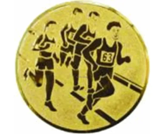 Купить вкладыш бег am2-28-g в медаль за спортивные достижения в интернет-магазине kubki-olimp.ru и cup-olimp.ru Фото 0