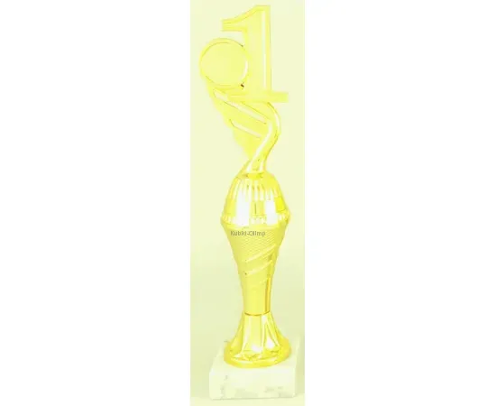 Кубок статуэтка пластиковая 1 место P37 в интернет-магазине kubki-olimp.ru и cup-olimp.ru Фото 0