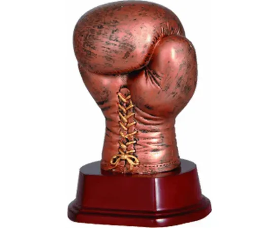 Бюджетная статуэтка боксёрская перчатка RJ 280 в интернет-магазине kubki-olimp.ru и cup-olimp.ru Фото 0