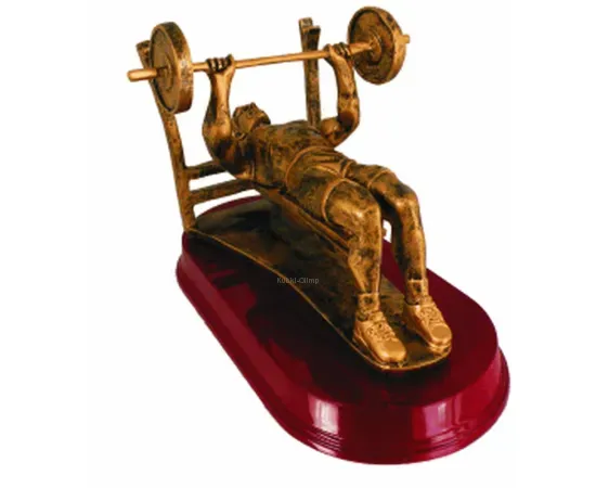 Сувенирная статуэтка тяжёлая атлетика RX461 в интернет-магазине kubki-olimp.ru и cup-olimp.ru Фото 0