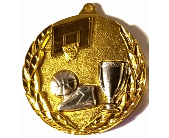 медали за места баскетбол MD 803G в интернет-магазине kubki-olimp.ru и cup-olimp.ru Фото 0