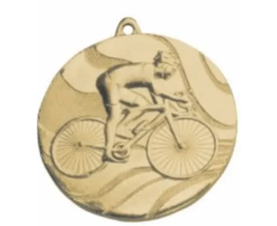 медали для детей спортивные за участие медаль велоспорт MMC5350KG в интернет-магазине kubki-olimp.ru и cup-olimp.ru Фото 0