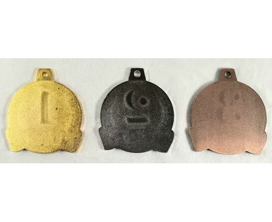 Медаль MK 514 G (50мм), Цвет медали: золото, Диаметр медали, мм.: 50, фото , изображение 2