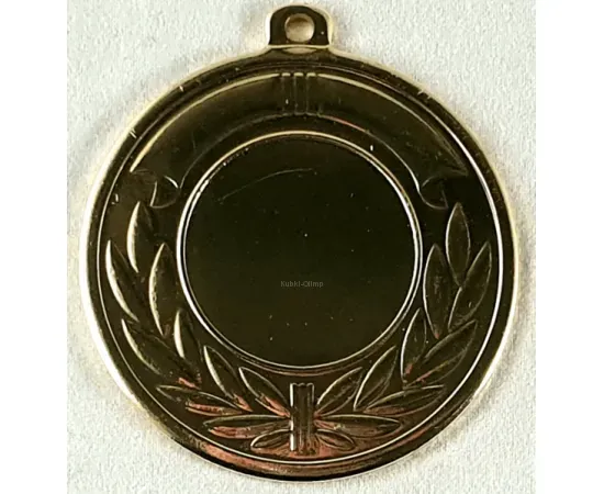 Медаль L111 (50мм), Цвет медали: золото, Диаметр вкладыша, мм.: 25, Диаметр медали, мм.: 50, фото , изображение 3