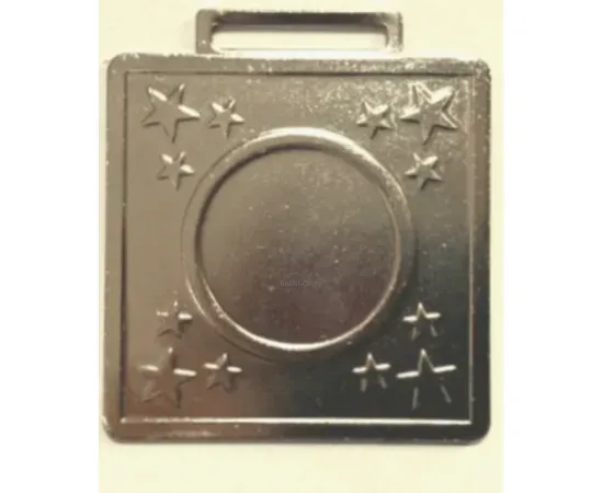 Медаль MK 515 G (50 мм), Цвет медали: серебро, Диаметр вкладыша, мм.: 25, Диаметр медали, мм.: 50, фото 