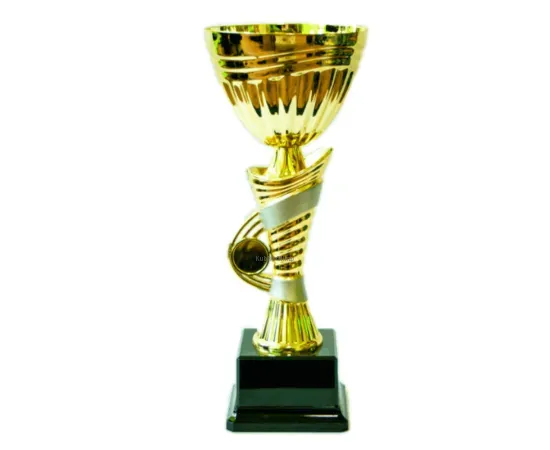 Кубок K633C (3), Цвет: золото, Высота кубка, см.: 28, Диаметр чаши, мм.: 120, фото 