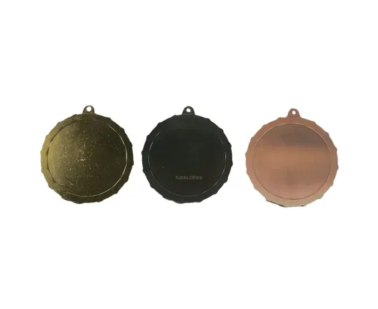 Медаль 80mm  MZ 3680 G, Цвет медали: золото, Диаметр вкладыша, мм.: 50, Диаметр медали, мм.: 80, фото , изображение 2