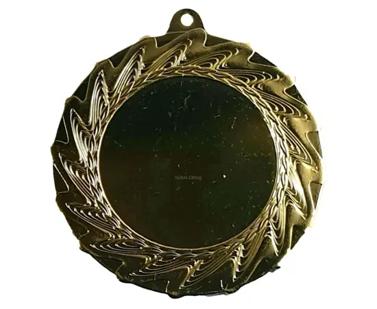 Медаль 80mm  MZ 3680 G, Цвет медали: золото, Диаметр вкладыша, мм.: 50, Диаметр медали, мм.: 80, фото , изображение 3