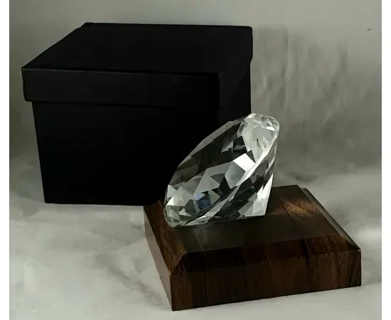 Алмаз на подставке, Материал стекла: оптическое, Высота стекла: 8, фото , изображение 4