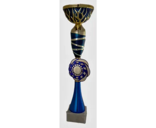 Кубок L 3185 C (30,80мм), Цвет: синий, Высота кубка, см.: 30, Диаметр чаши, мм.: 80, фото , изображение 2