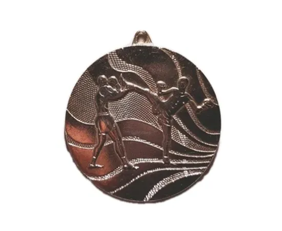 Медаль KBOX-G, Цвет медали: серебро, Диаметр медали, мм.: 50, фото 