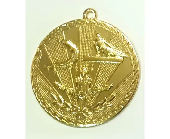 Медаль MV16 G (муж. гимнастика), Цвет медали: золото, Диаметр медали, мм.: 50, фото , изображение 2