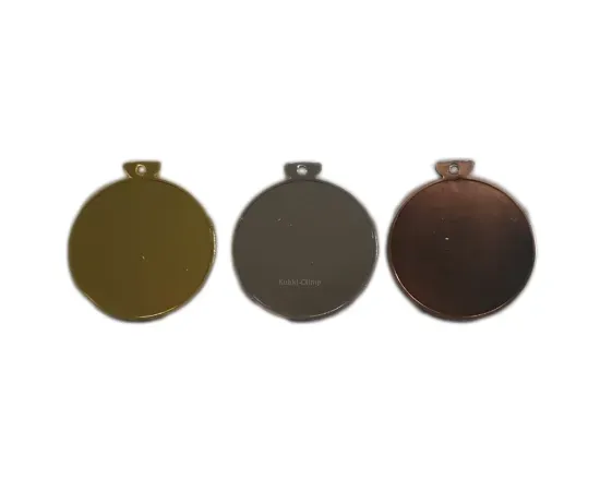 Медаль РУС 719 G (70мм), Цвет медали: золото, фото , изображение 2