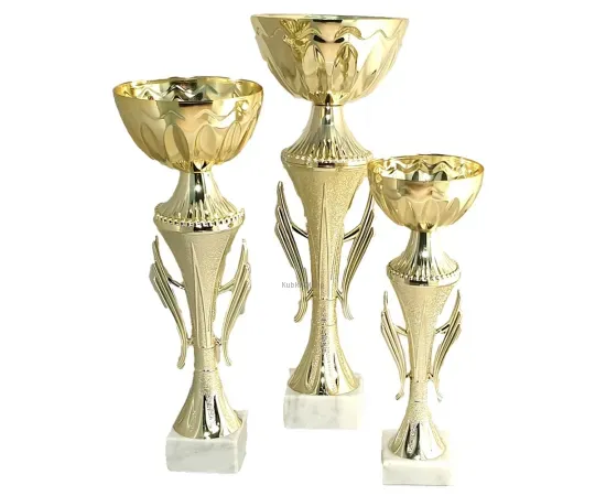 Кубок K825C (3), Цвет: золото, Высота кубка, см.: 23, Диаметр чаши, мм.: 80, фото 