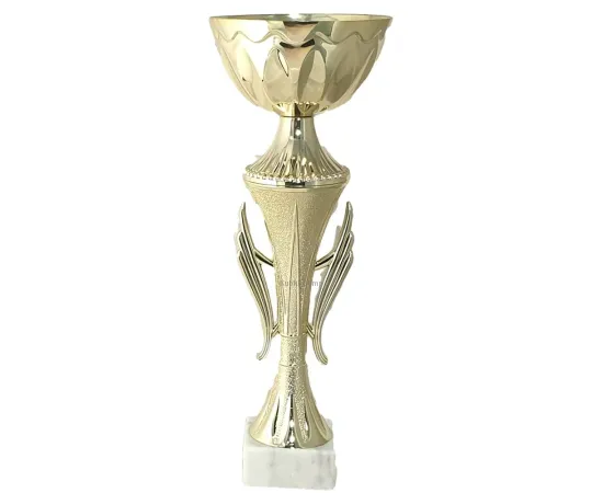 Кубок K825C (3), Цвет: золото, Высота кубка, см.: 28, Диаметр чаши, мм.: 100, фото , изображение 2