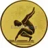 Купить вкладыш гимнастика D1 a88 в медали спортивные оптом в интернет-магазине kubki-olimp.ru и cup-olimp.ru Фото 0