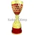 Кубок K796 C (3), Цвет: золото/красный, Высота кубка, см.: 37.5, Диаметр чаши, мм.: 160, фото 