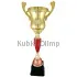 Кубок K 823 C (3), Цвет: золото/красный, Высота кубка, см.: 52.5, Диаметр чаши, мм.: 140, фото 
